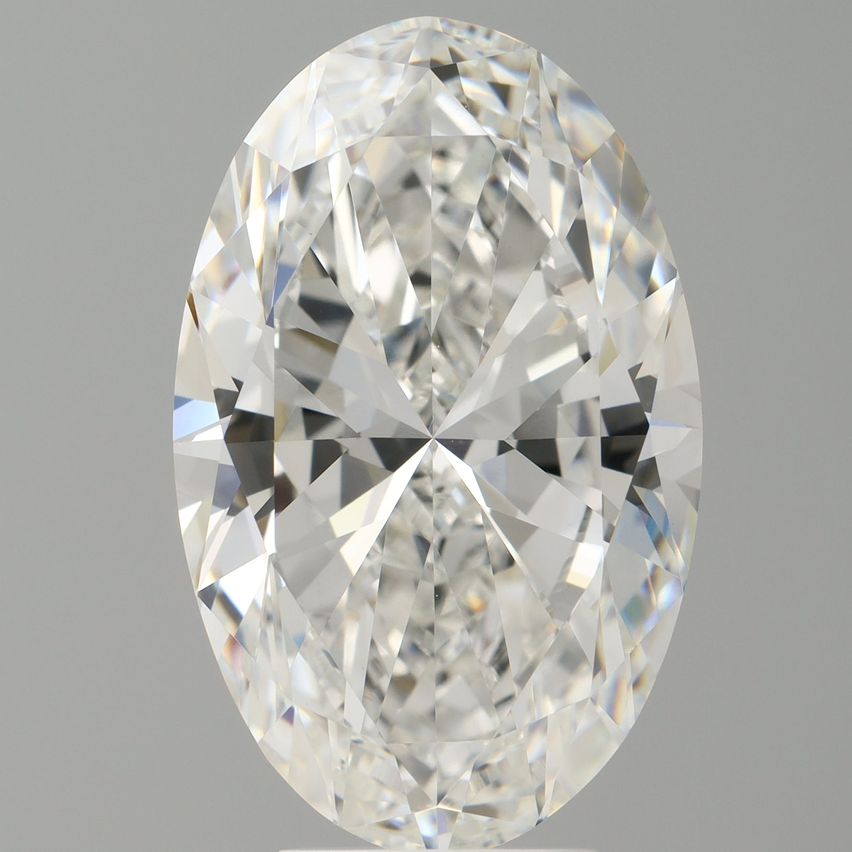 6.01 Carat Oval Shaped, Ideal Cut, E Color, VVS2 Clarity, IGI Certified Lab Grown Diamond