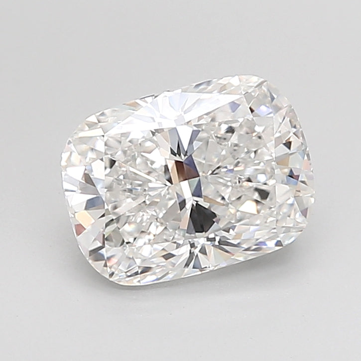 2.54 Carat Cushion Shaped, Ideal Cut, E Color, VVS2 Clarity, IGI Certified Lab Grown Diamond