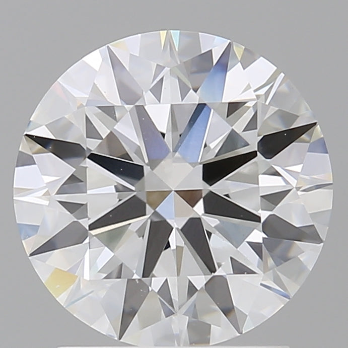 2.01 Carat Round Shaped, Ideal Cut, E Color, VVS2 Clarity, IGI Certified Lab Grown Diamond