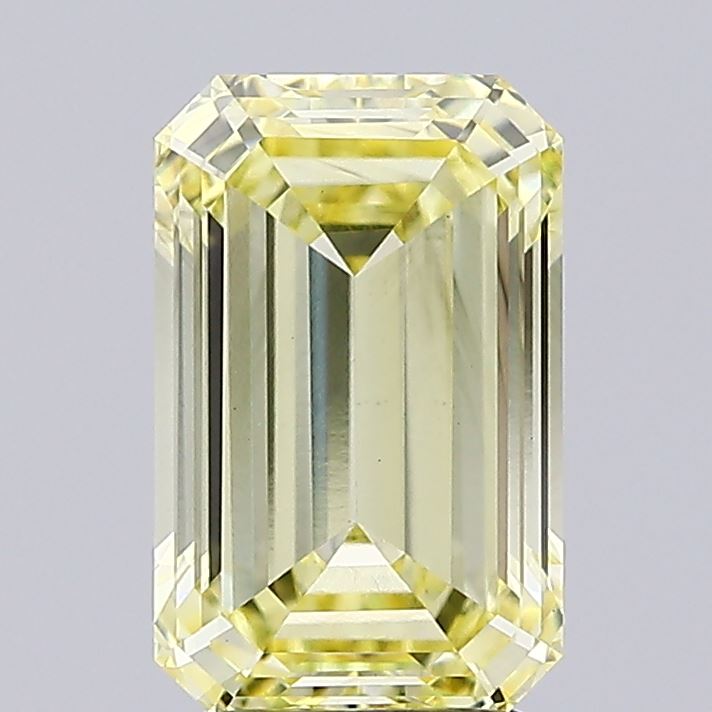 2.58 Carat Emerald Shaped, Ideal Cut, VS1 Clarity, IGI Certified Lab Grown Diamond