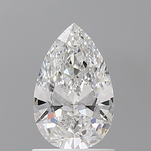 1.07 Carat Pear Shaped, Ideal Cut, E Color, VVS2 Clarity, IGI Certified Lab Grown Diamond