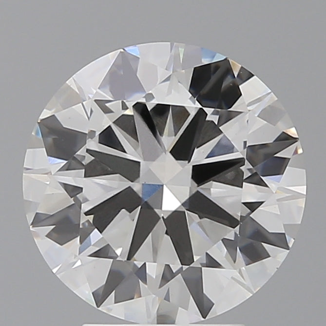 4.02 Carat Round Shaped, Excellent Cut, E Color, VS1 Clarity, IGI Certified Lab Grown Diamond