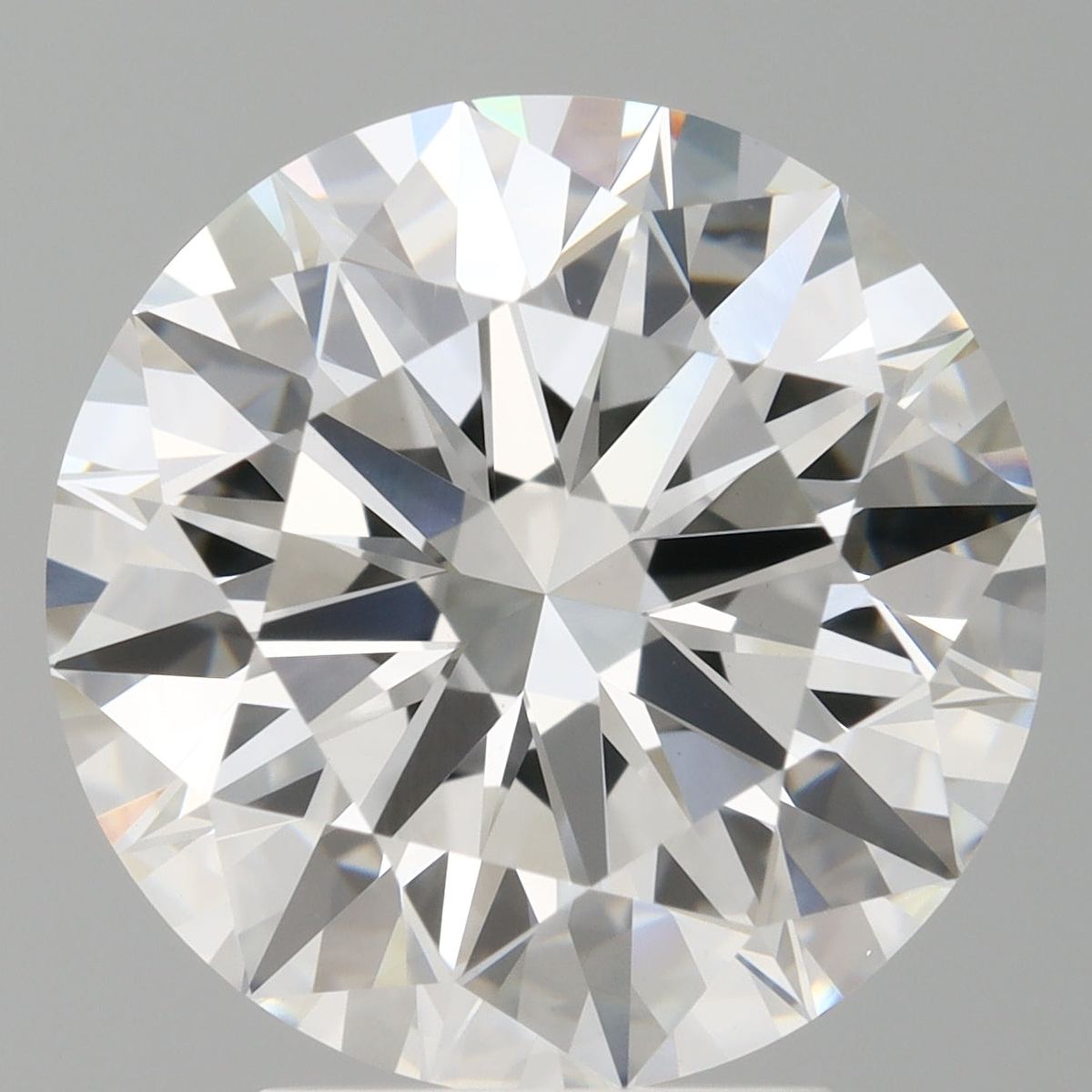 4.10 Carat Round Shaped, Ideal Cut, E Color, VVS2 Clarity, IGI Certified Lab Grown Diamond