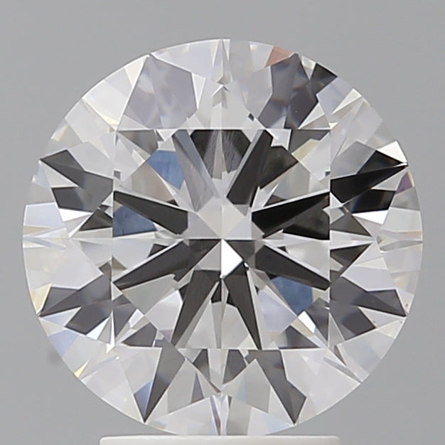 3.58 Carat Round Shaped, Ideal Cut, F Color, VVS2 Clarity, IGI Certified Lab Grown Diamond