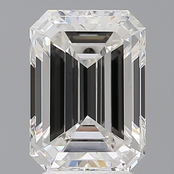 3.07 Carat Emerald Shaped, Ideal Cut, E Color, VS1 Clarity, IGI Certified Lab Grown Diamond