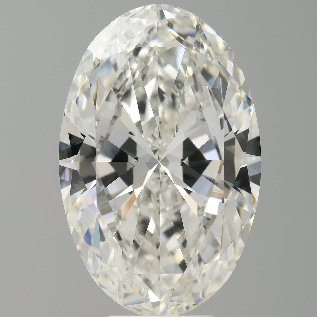 8.50 Carat Oval Shaped, Excellent Cut, G Color, VVS2 Clarity, IGI Certified Lab Grown Diamond
