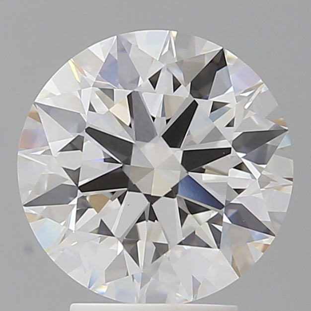 3.58 Carat Round Shaped, Ideal Cut, F Color, VVS2 Clarity, IGI Certified Lab Grown Diamond