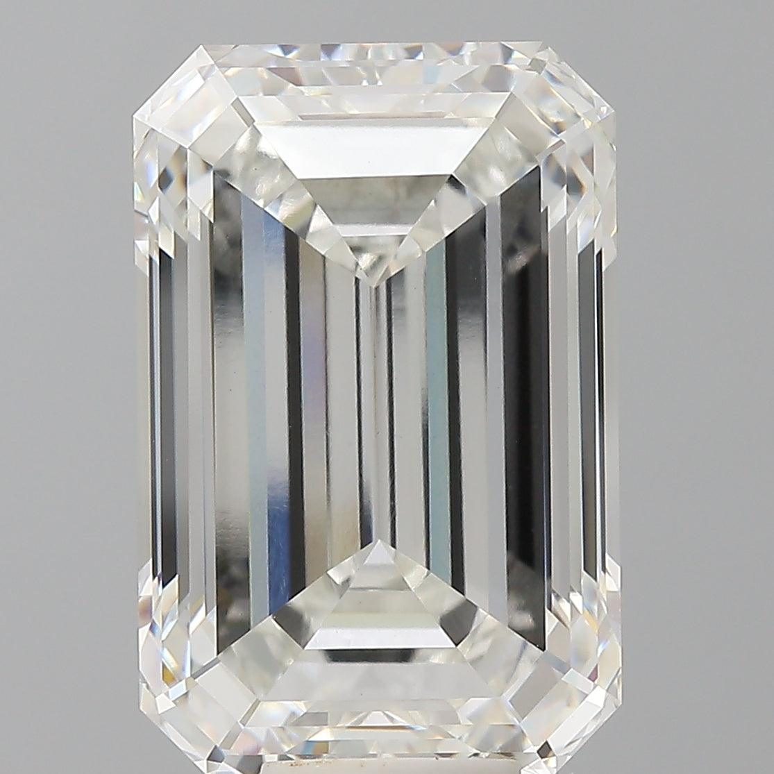 11.59 Carat Emerald Shaped, Ideal Cut, F Color, VS1 Clarity, IGI Certified Lab Grown Diamond