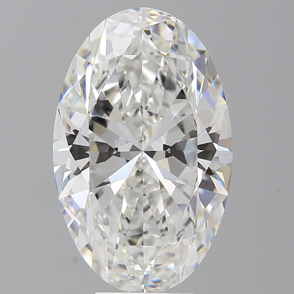 7.59 Carat Oval Shaped, Ideal Cut, E Color, VVS2 Clarity, IGI Certified Lab Grown Diamond