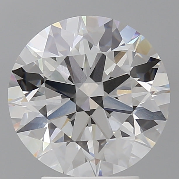 3.59 Carat Round Shaped, Ideal Cut, E Color, VVS2 Clarity, IGI Certified Lab Grown Diamond