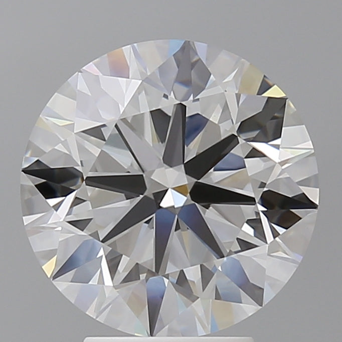 4.50 Carat Round Shaped, Excellent Cut, E Color, VVS2 Clarity, IGI Certified Lab Grown Diamond