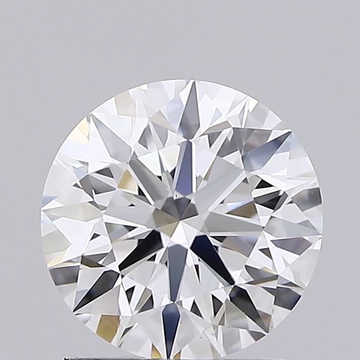 1.57 Carat Round Shaped, Ideal Cut, D Color, VS1 Clarity, IGI Certified Lab Grown Diamond