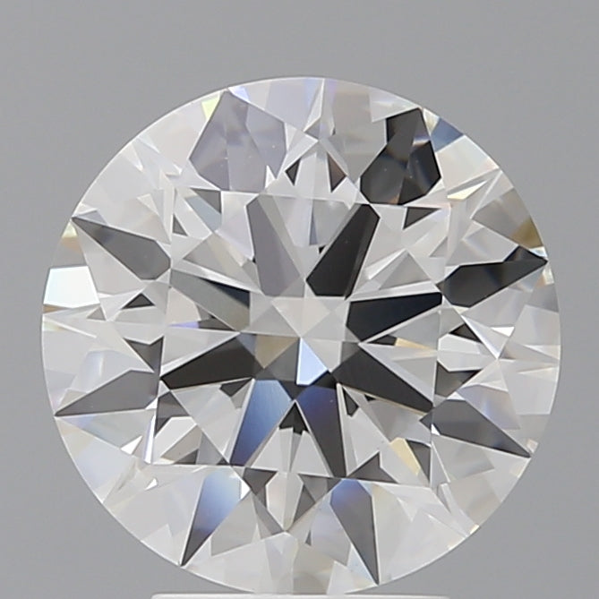 4.08 Carat Round Shaped, Ideal Cut, E Color, VVS2 Clarity, IGI Certified Lab Grown Diamond