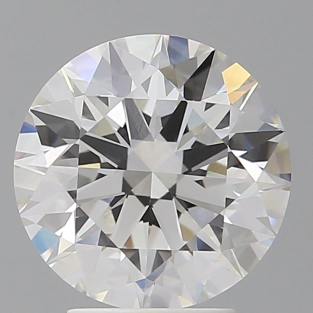 3.55 Carat Round Shaped, Ideal Cut, F Color, VVS1 Clarity, IGI Certified Lab Grown Diamond