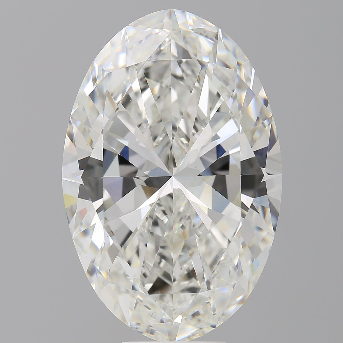 11.09 Carat Oval Shaped, Ideal Cut, F Color, VVS2 Clarity, IGI Certified Lab Grown Diamond