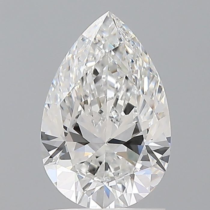 1.59 Carat Pear Shaped, Ideal Cut, E Color, VVS2 Clarity, IGI Certified Lab Grown Diamond