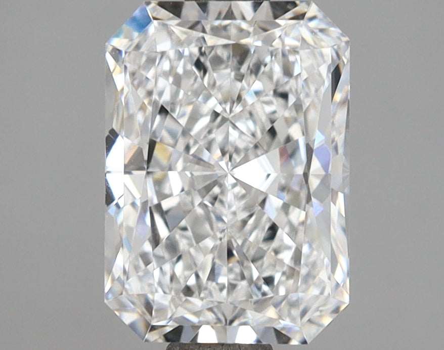 2.09 Carat Radiant Shaped, Ideal Cut, D Color, IF Clarity, IGI Certified Lab Grown Diamond