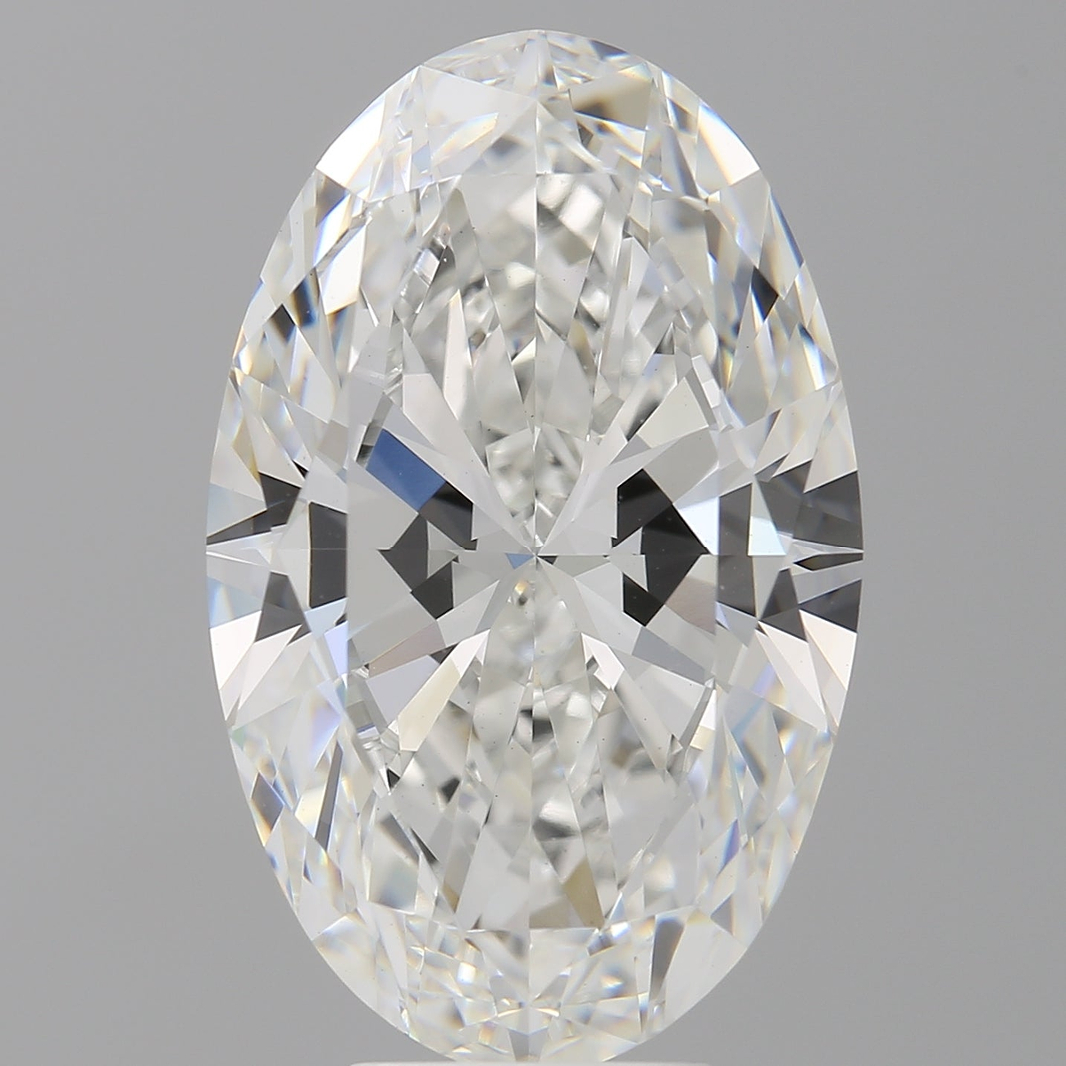 7.51 Carat Oval Shaped, Ideal Cut, F Color, VVS2 Clarity, IGI Certified Lab Grown Diamond