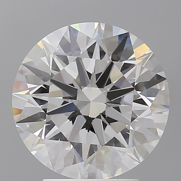 3.55 Carat Round Shaped, Ideal Cut, F Color, VVS2 Clarity, IGI Certified Lab Grown Diamond