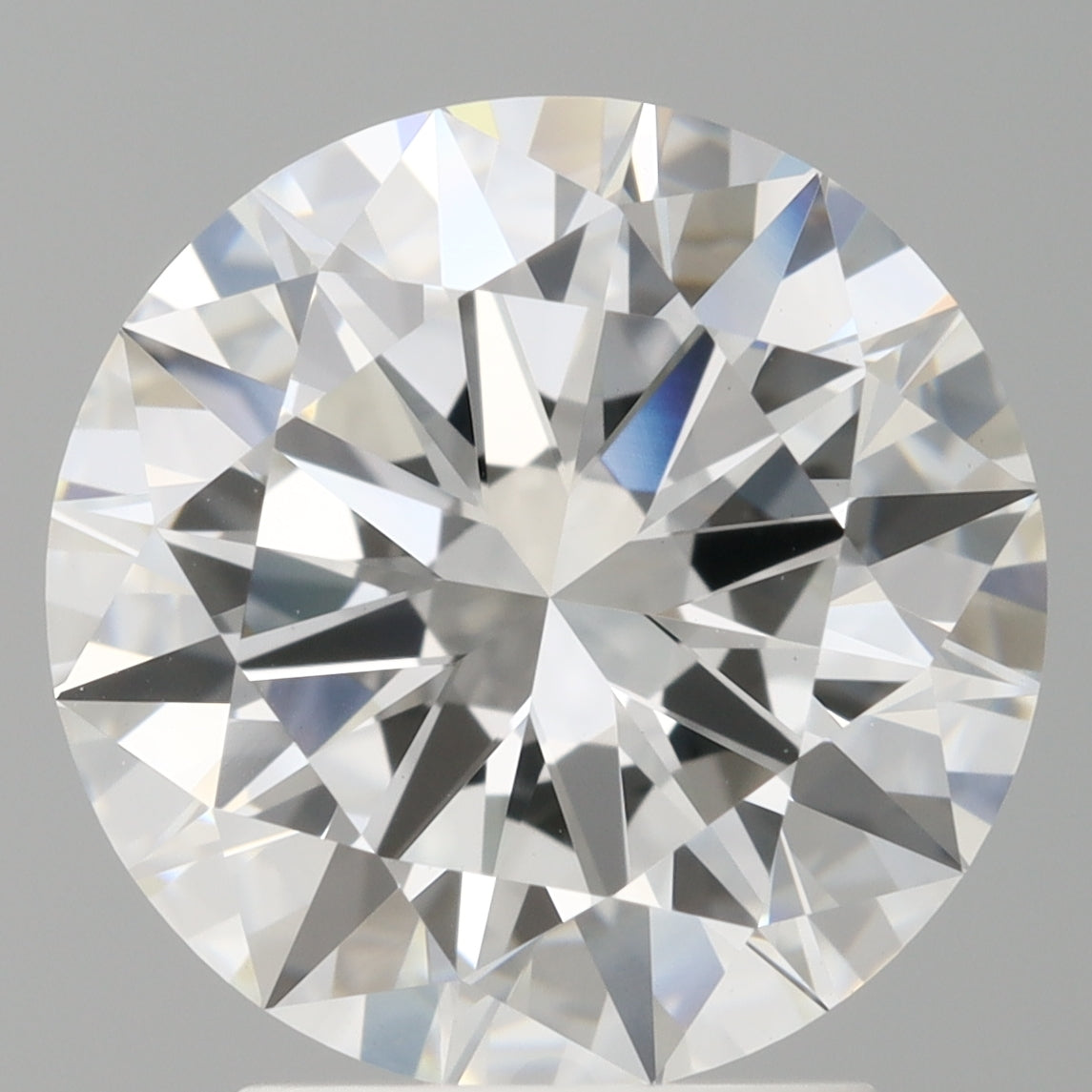 3.00 Carat Round Shaped, Excellent Cut, E Color, VVS2 Clarity, IGI Certified Lab Grown Diamond