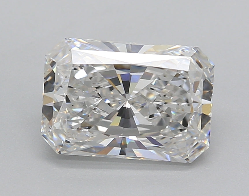 1.99 Carat Radiant Shaped, Excellent Cut, E Color, VS1 Clarity, IGI Certified Lab Grown Diamond