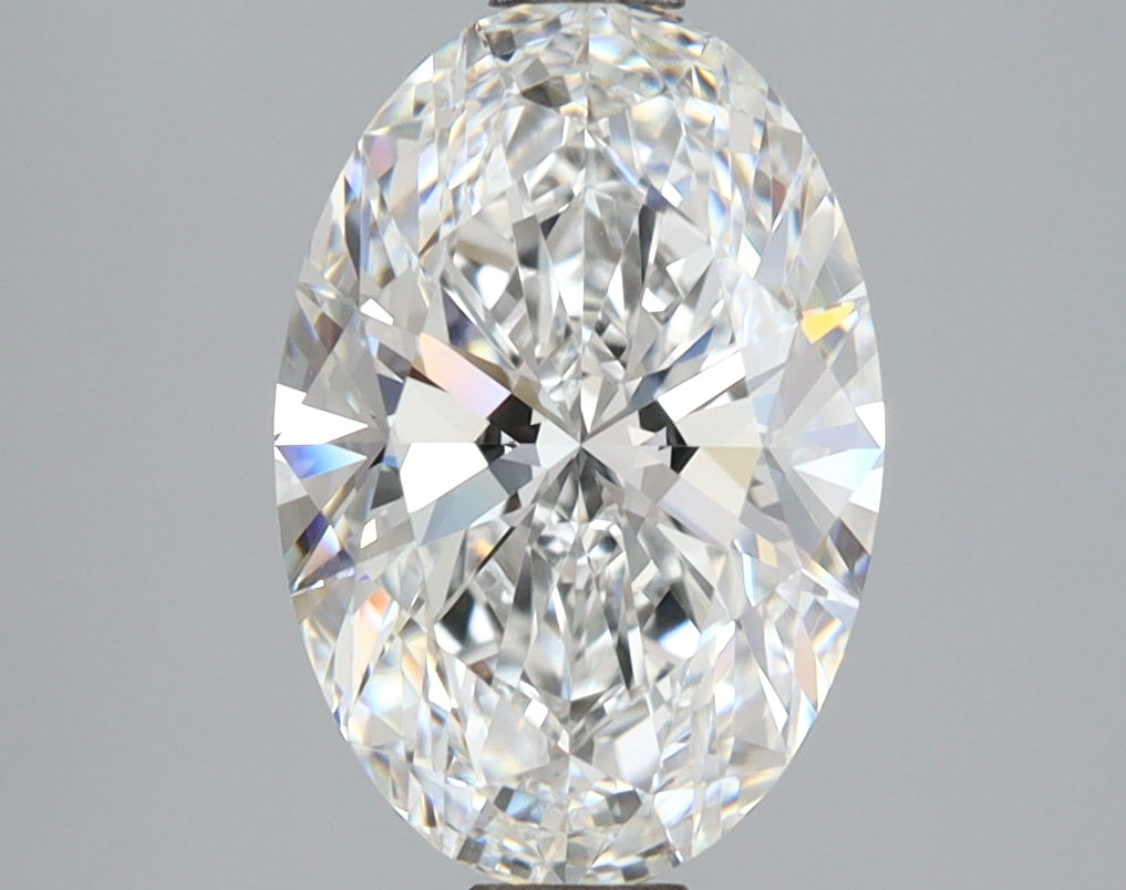 2.53 Carat Oval Shaped, Ideal Cut, E Color, VVS2 Clarity, IGI Certified Lab Grown Diamond