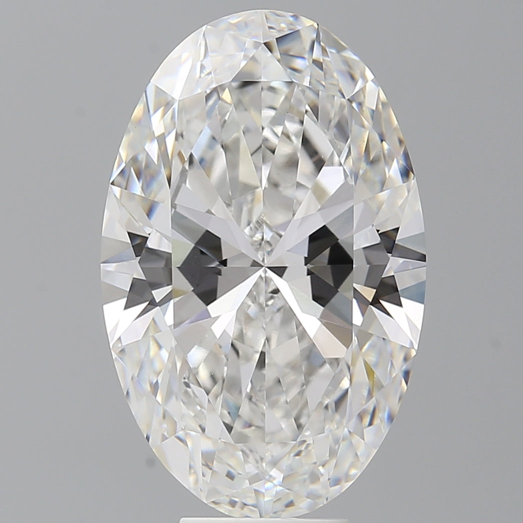 9.10 Carat Oval Shaped, Ideal Cut, E Color, VVS2 Clarity, IGI Certified Lab Grown Diamond