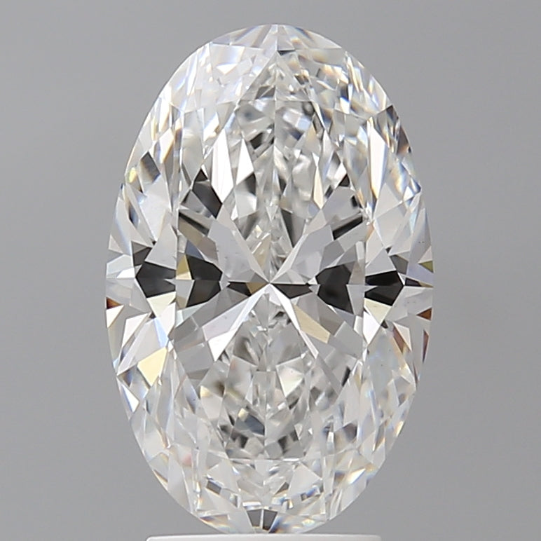 3.60 Carat Oval Shaped, Ideal Cut, E Color, VS1 Clarity, IGI Certified Lab Grown Diamond