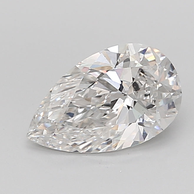 5.05 Carat Pear Shaped, Ideal Cut, H Color, VS1 Clarity, IGI Certified Lab Grown Diamond