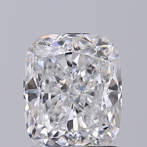 1.63 Carat Elongated Cushion Shaped, Ideal Cut, D Color, VS2 Clarity, GIA Certified Lab Grown Diamond
