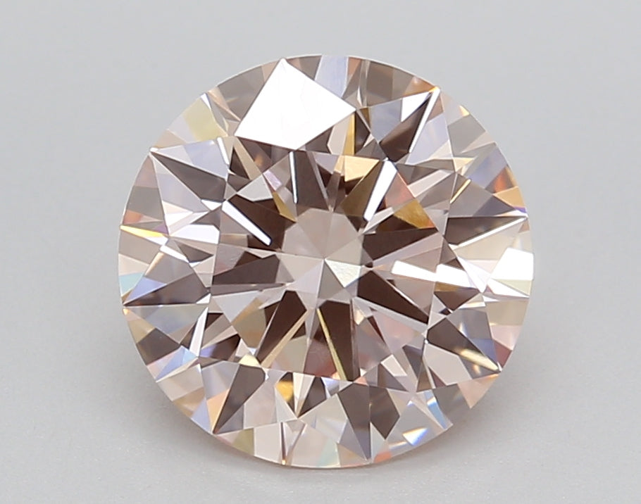 2.66 Carat Round Shaped, VVS2 Clarity, IGI Certified Lab Grown Diamond
