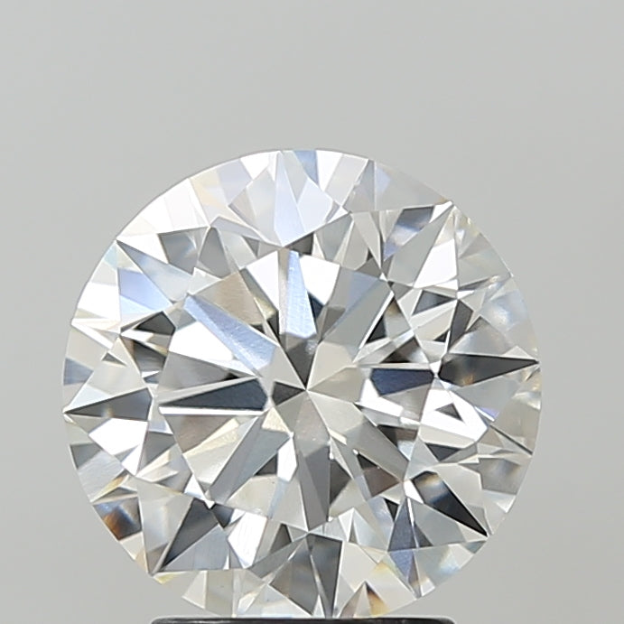 3.10 Carat Round Shaped, Ideal Cut, F Color, VVS2 Clarity, IGI Certified Lab Grown Diamond