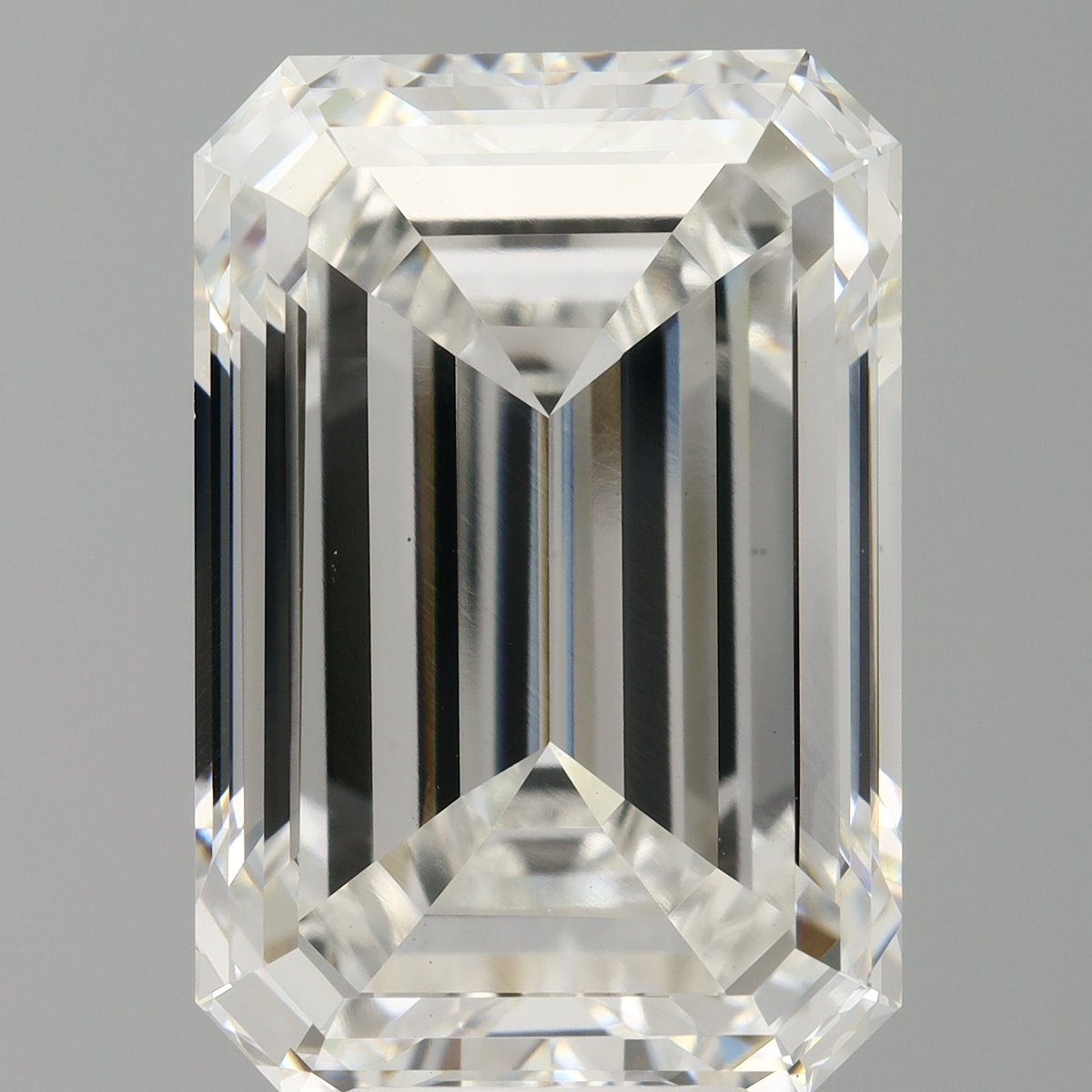 8.99 Carat Emerald Shaped, Ideal Cut, F Color, VVS2 Clarity, IGI Certified Lab Grown Diamond
