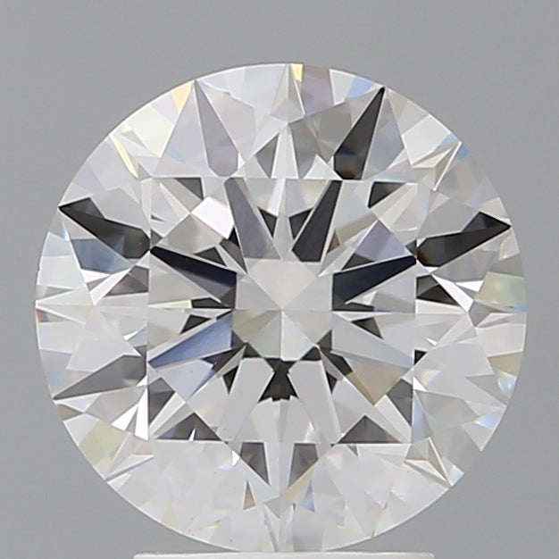 3.58 Carat Round Shaped, Ideal Cut, E Color, VVS2 Clarity, IGI Certified Lab Grown Diamond