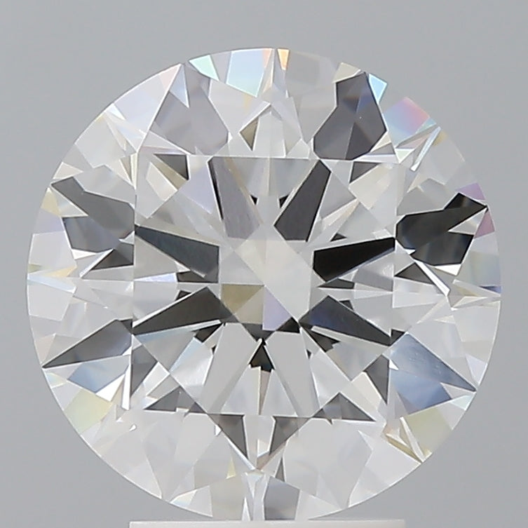 4.09 Carat Round Shaped, Ideal Cut, E Color, VVS2 Clarity, IGI Certified Lab Grown Diamond