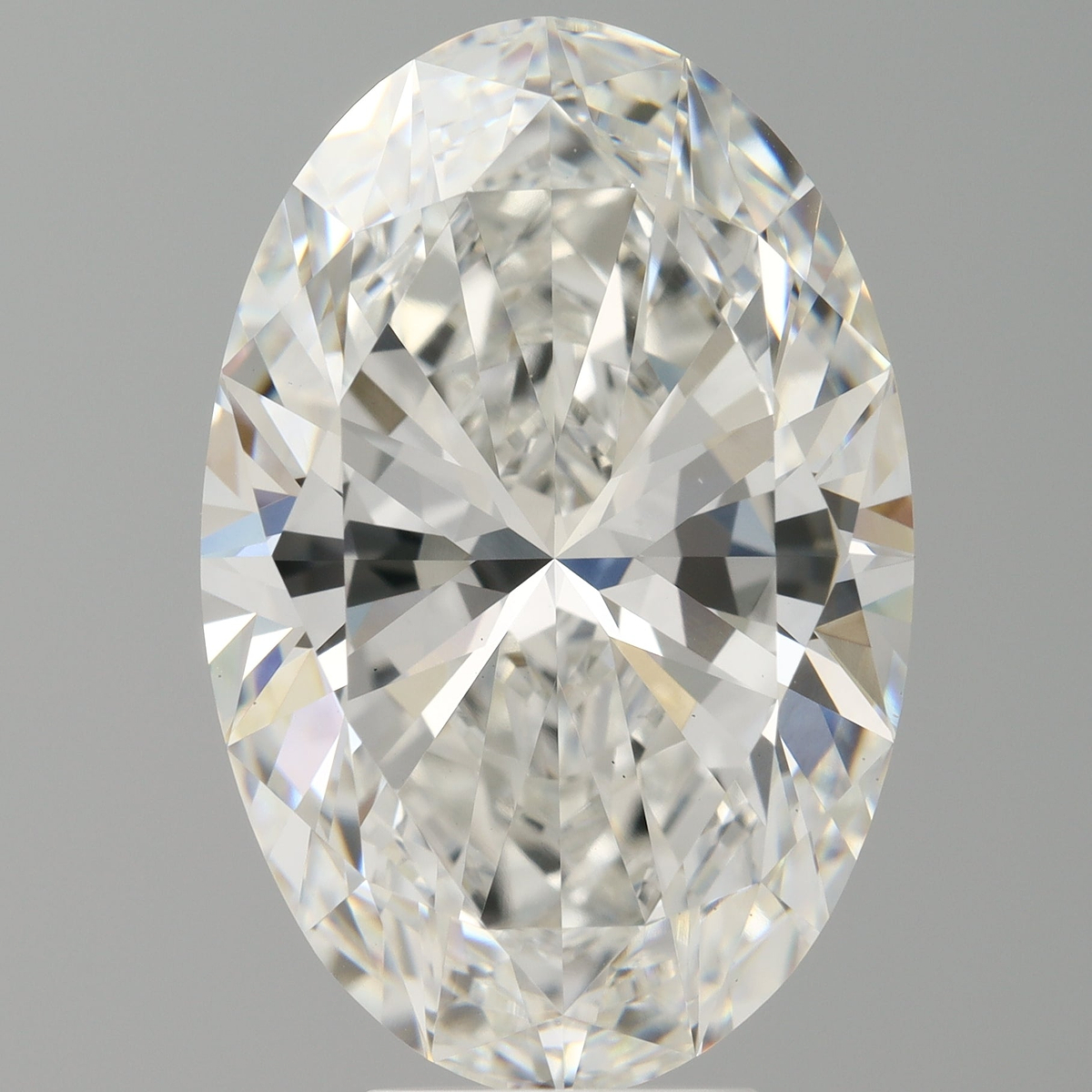 7.06 Carat Oval Shaped, Ideal Cut, F Color, VS1 Clarity, IGI Certified Lab Grown Diamond