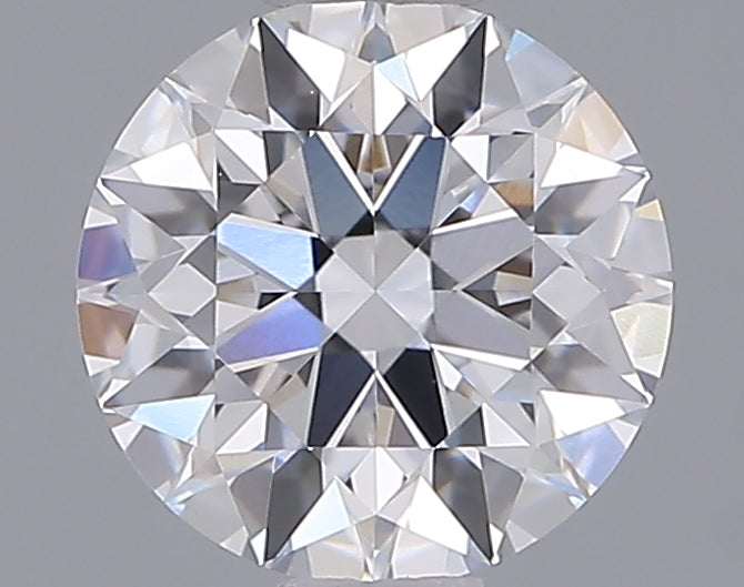 1.05 Carat Round Shaped, Ideal Cut, D Color, VVS2 Clarity, IGI Certified Lab Grown Diamond