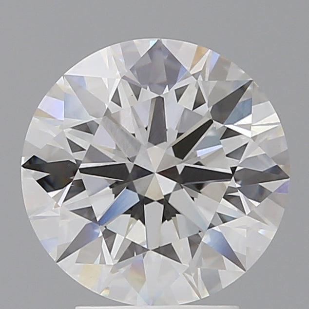 3.57 Carat Round Shaped, Ideal Cut, E Color, VVS2 Clarity, IGI Certified Lab Grown Diamond