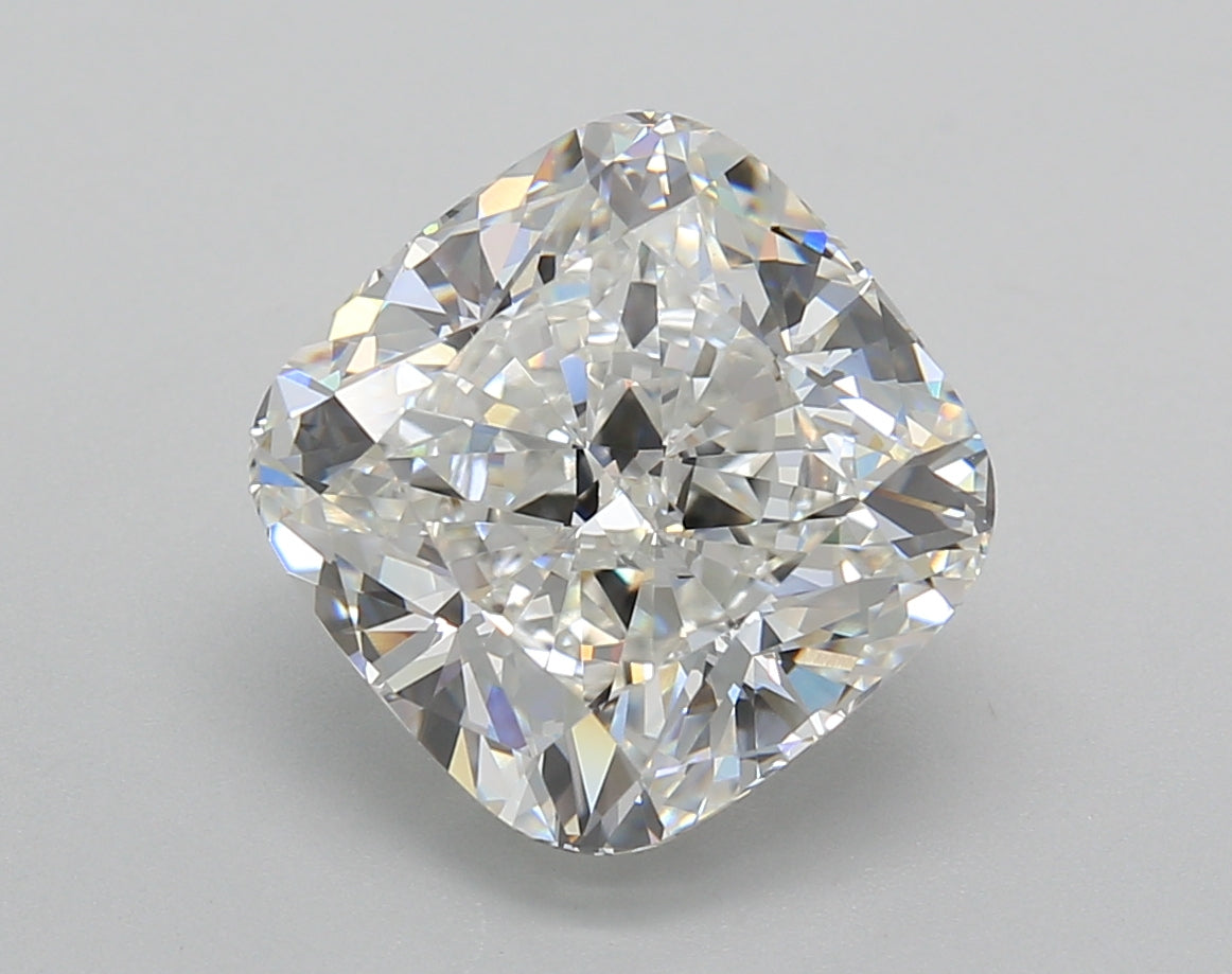 5.01 Carat Cushion Shaped, Excellent Cut, F Color, VS1 Clarity, IGI Certified Lab Grown Diamond