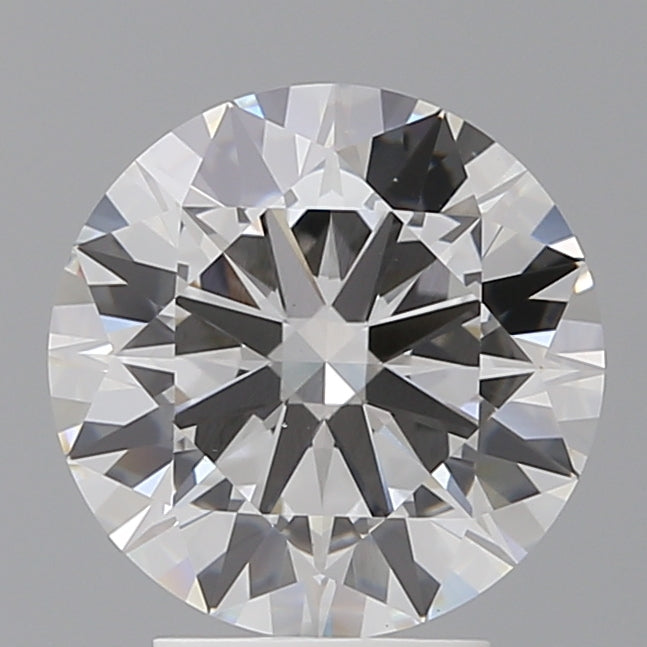 3.51 Carat Round Shaped, Ideal Cut, F Color, VS1 Clarity, IGI Certified Lab Grown Diamond