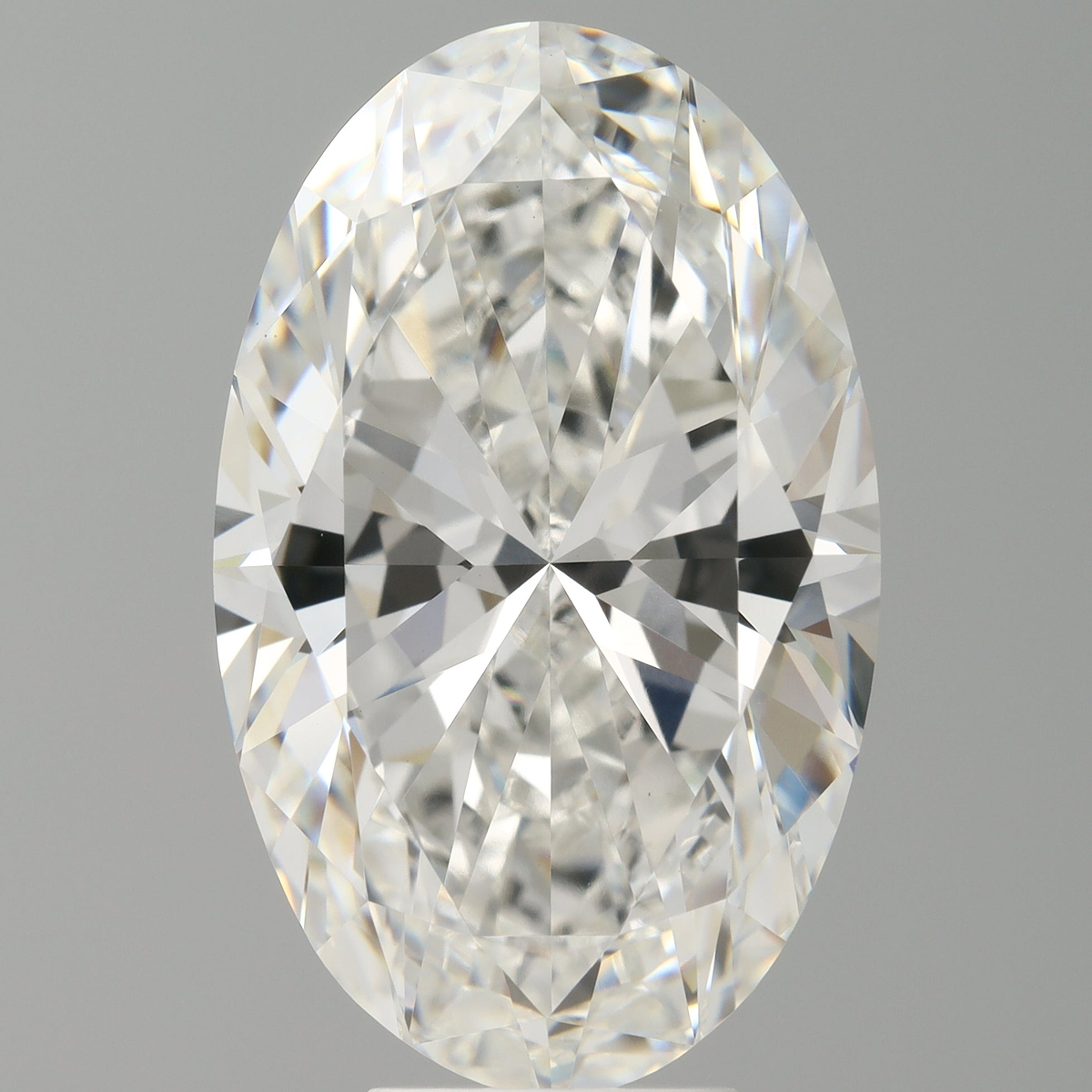 8.08 Carat Oval Shaped, Ideal Cut, E Color, VVS2 Clarity, IGI Certified Lab Grown Diamond