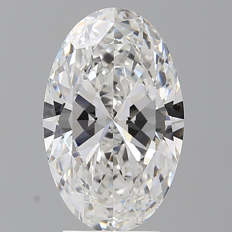 3.55 Carat Oval Shaped, Ideal Cut, E Color, VVS2 Clarity, IGI Certified Lab Grown Diamond