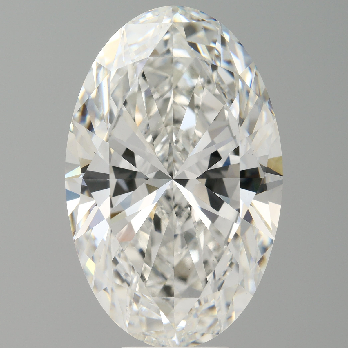 10.10 Carat Oval Shaped, Ideal Cut, F Color, VVS2 Clarity, IGI Certified Lab Grown Diamond