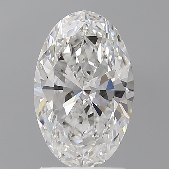 2.10 Carat Oval Shaped, Ideal Cut, E Color, VS1 Clarity, IGI Certified Lab Grown Diamond