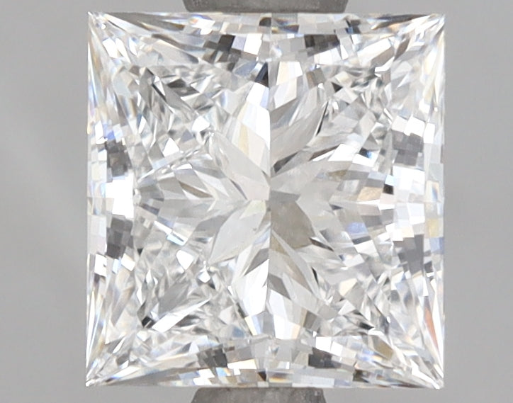 2.01 Carat Princess Shaped, Excellent Cut, E Color, VVS1 Clarity, IGI Certified Lab Grown Diamond