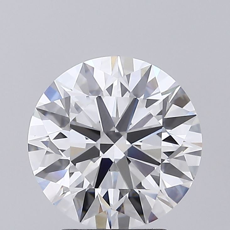 2.71 Carat Round Shaped, Ideal Cut, E Color, VVS2 Clarity, IGI Certified Lab Grown Diamond