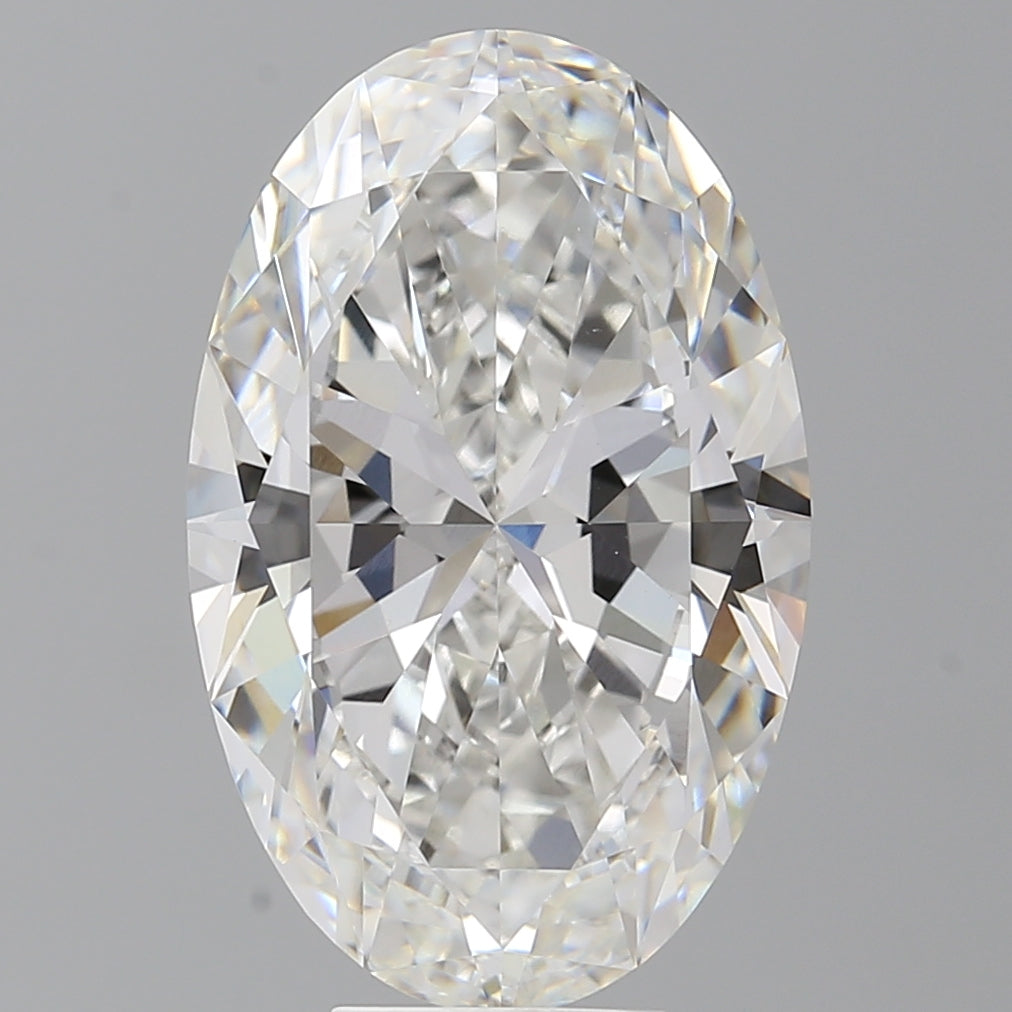 8.01 Carat Oval Shaped, Ideal Cut, F Color, VVS2 Clarity, IGI Certified Lab Grown Diamond