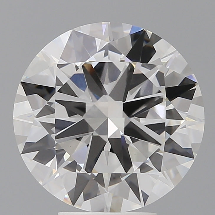 5.55 Carat Round Shaped, Excellent Cut, E Color, VVS2 Clarity, IGI Certified Lab Grown Diamond