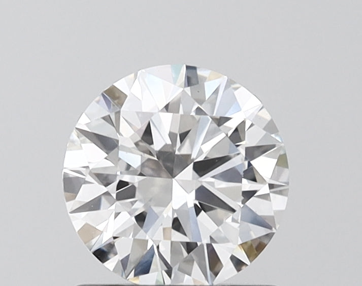 1.00 Carat Round Shaped, Excellent Cut, D Color, VVS2 Clarity, IGI Certified Lab Grown Diamond