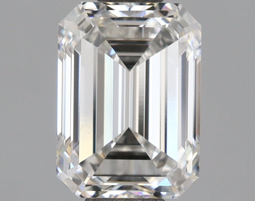 1.53 Carat Emerald Shaped, Ideal Cut, E Color, VVS1 Clarity, IGI Certified Lab Grown Diamond